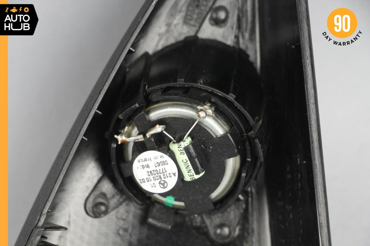 07-09 Mercedes W211 E350 E320 Tweeter Speaker Cover Left Driver Side Black OEM - photo 10