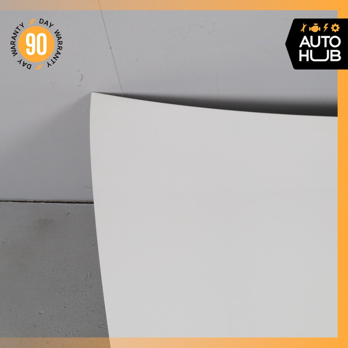 14-15 Bentley Flying Spur Trunk Lid Panel Assembly White OEM 44k - photo 3