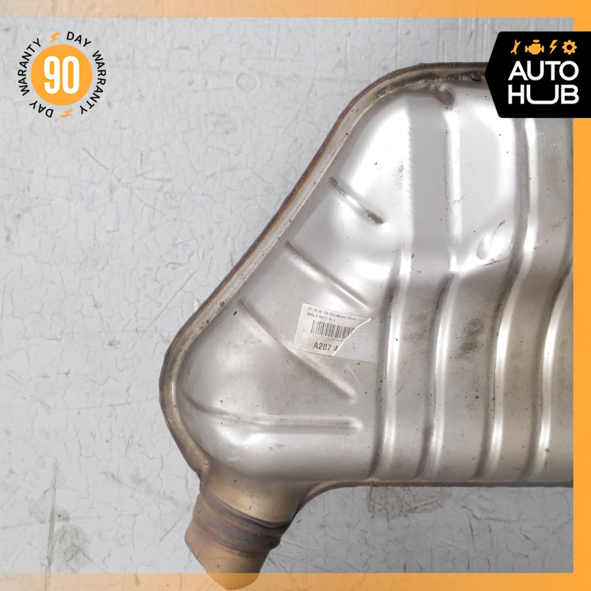 10-11 Mercedes W207 E550 Exhaust Muffler Mufflers Right and Left Set OEM - photo 9