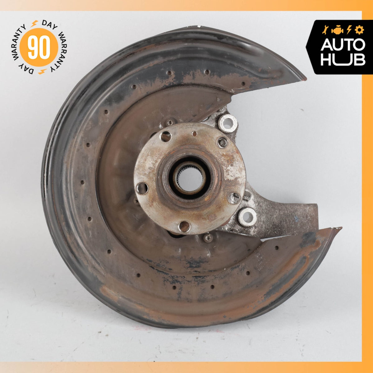 03-13 Bentley Continental GT Rear Left Driver Side Spindle Knuckle Hub OEM - photo 3