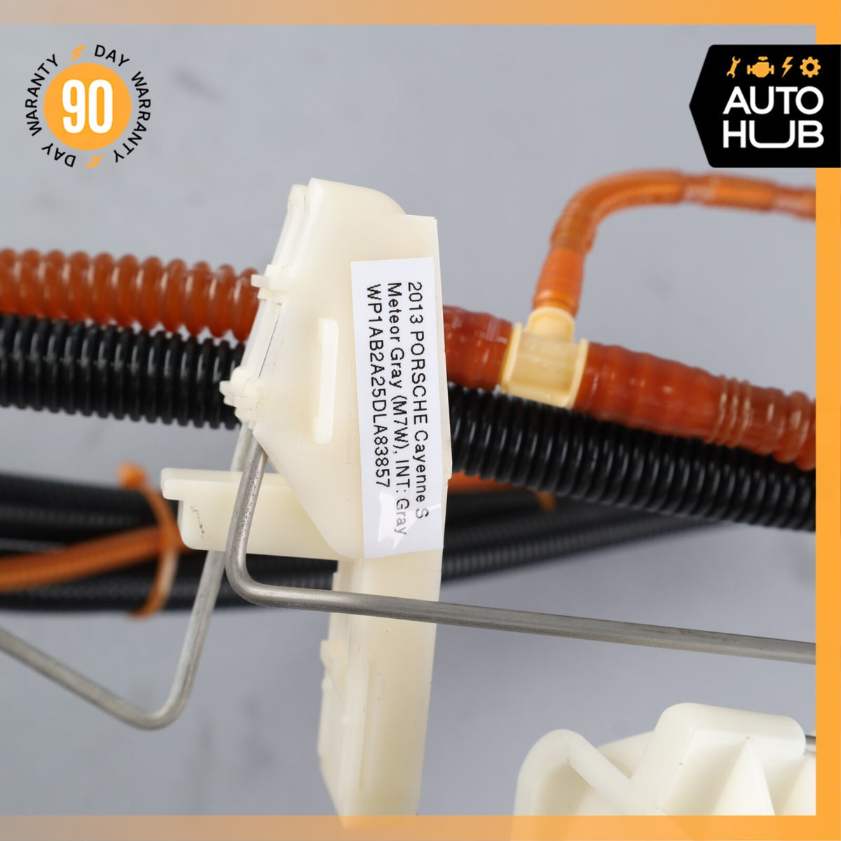 2013 Porsche Cayenne 958 S Left Side Fuel Pump Hose Line OEM - photo 17