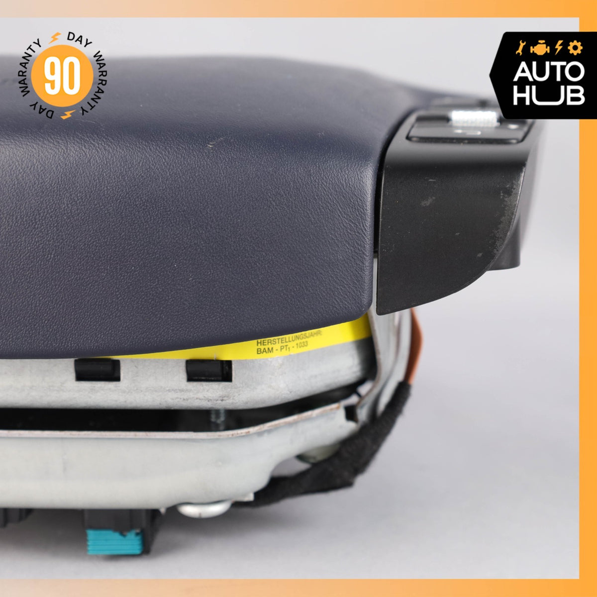 03-13 Bentley Continental Flying Spur GTC Driver Steering Wheel Airbag Blue OEM - photo 7
