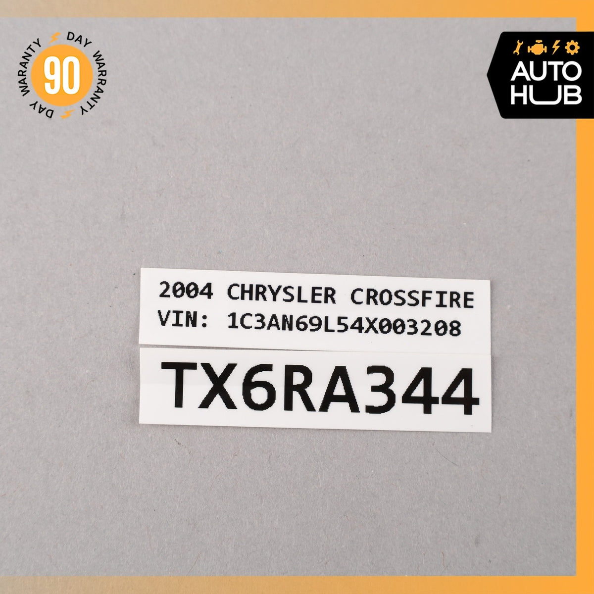 04-08 Chrysler Crossfire 3.2L V6 N/A Steering Ignition Switch Door Lock ECU OEM - photo 22