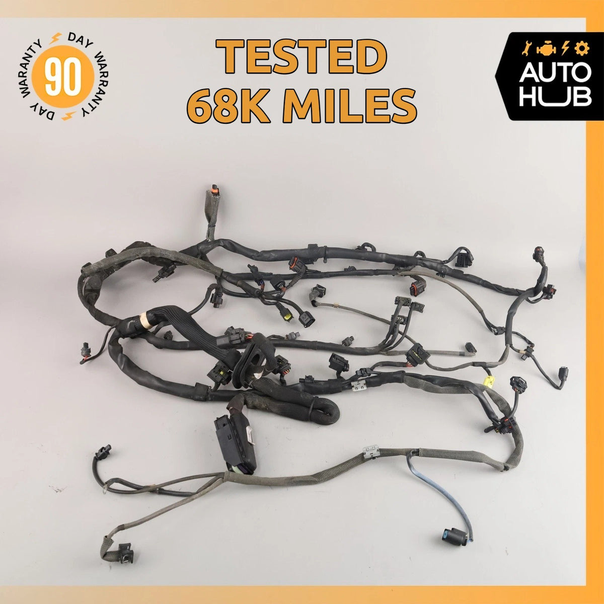 2007 Mercedes W211 E63 CLS63 AMG 6.2L M156 Engine Motor Wire Wiring Harness OEM - photo 1