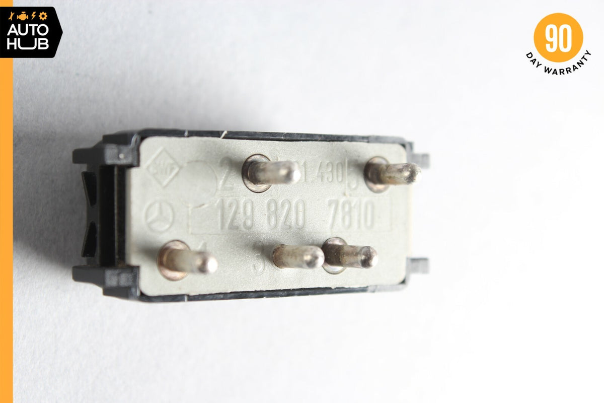 90-94 Mercedes R129 SL600 SL500 Switch Acceleration Skid Control ASR Button OEM - photo 6