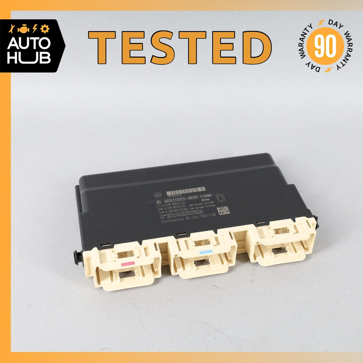 15-23 Mercedes W205 C300 EQC400 Front Left Seat Control Module OEM - photo 1