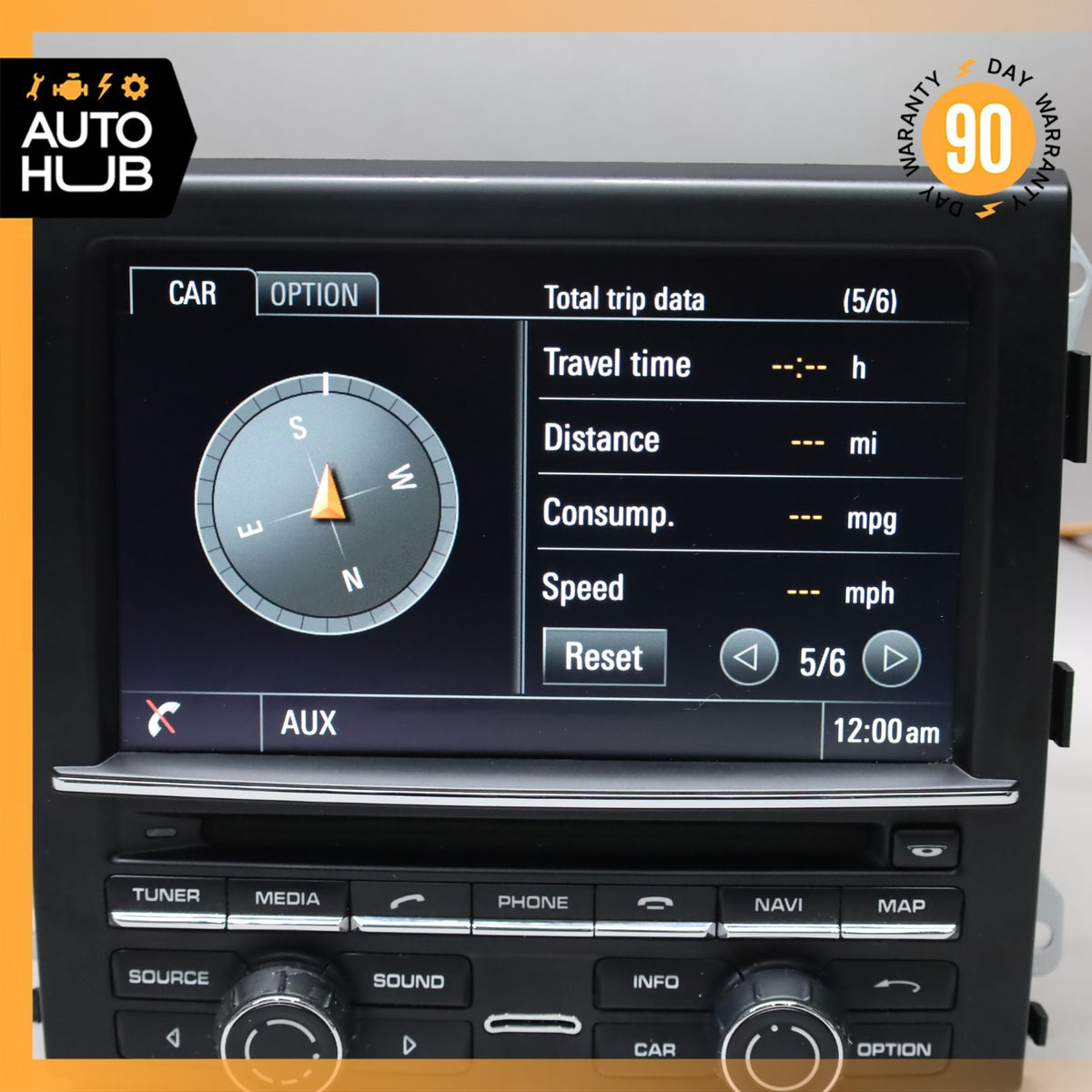 13-16 Porsche Cayenne 958 Command Head Unit Navigation Radio 95864296323 OEM 97k - photo 4