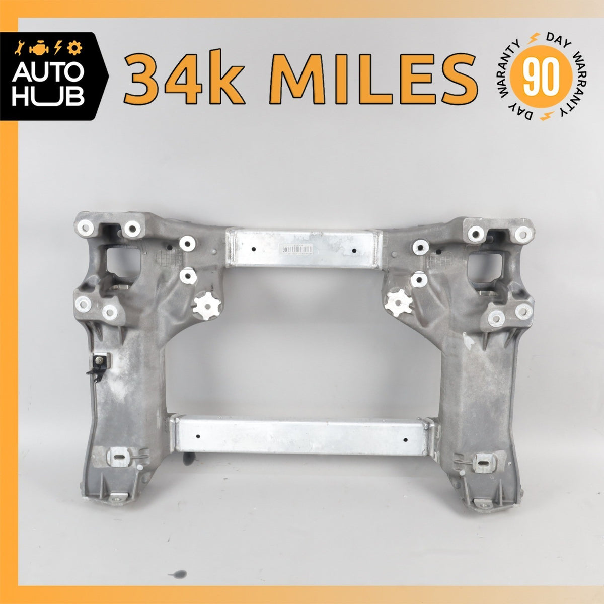 05-13 Aston Martin DB9 DBS Front Engine Subframe Crossmember 4G435019AC OEM 34k - photo 1