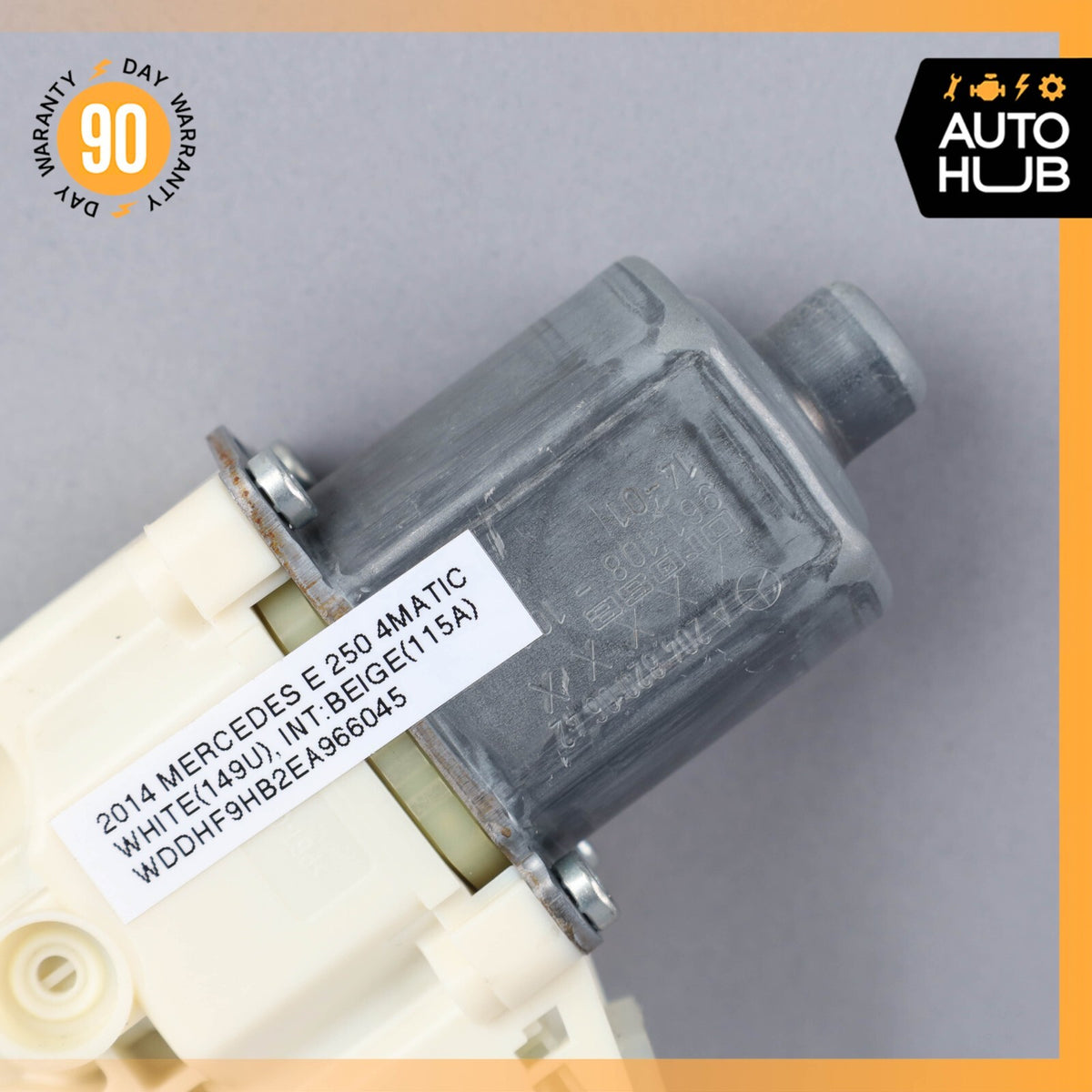 08-16 Mercedes W212 E250 C300 GLK350 Rear Right Door Window Regulator Motor OEM - photo 2