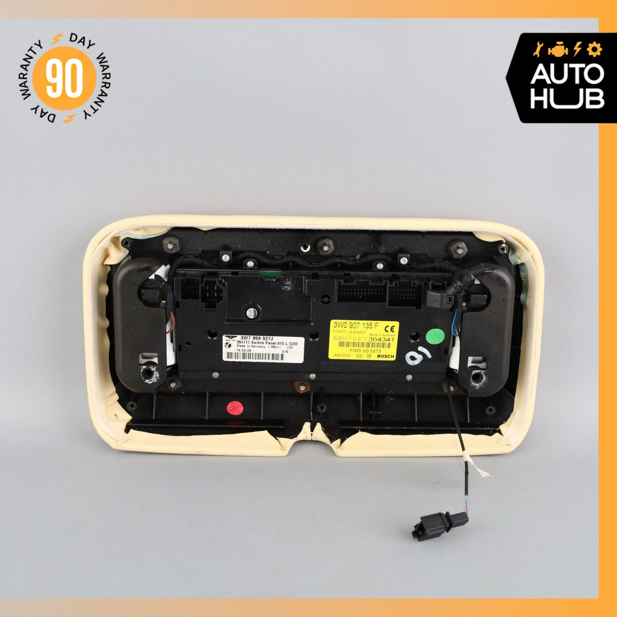 07-11 Bentley Continental GTC Convertible Overhead Dome Light Control OEM 19k - photo 5