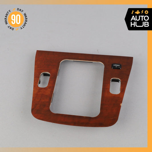 01-04 Mercedes R170 SLK320 SLK230 Center Console Gear Shifter Wood Trim OEM - photo 1