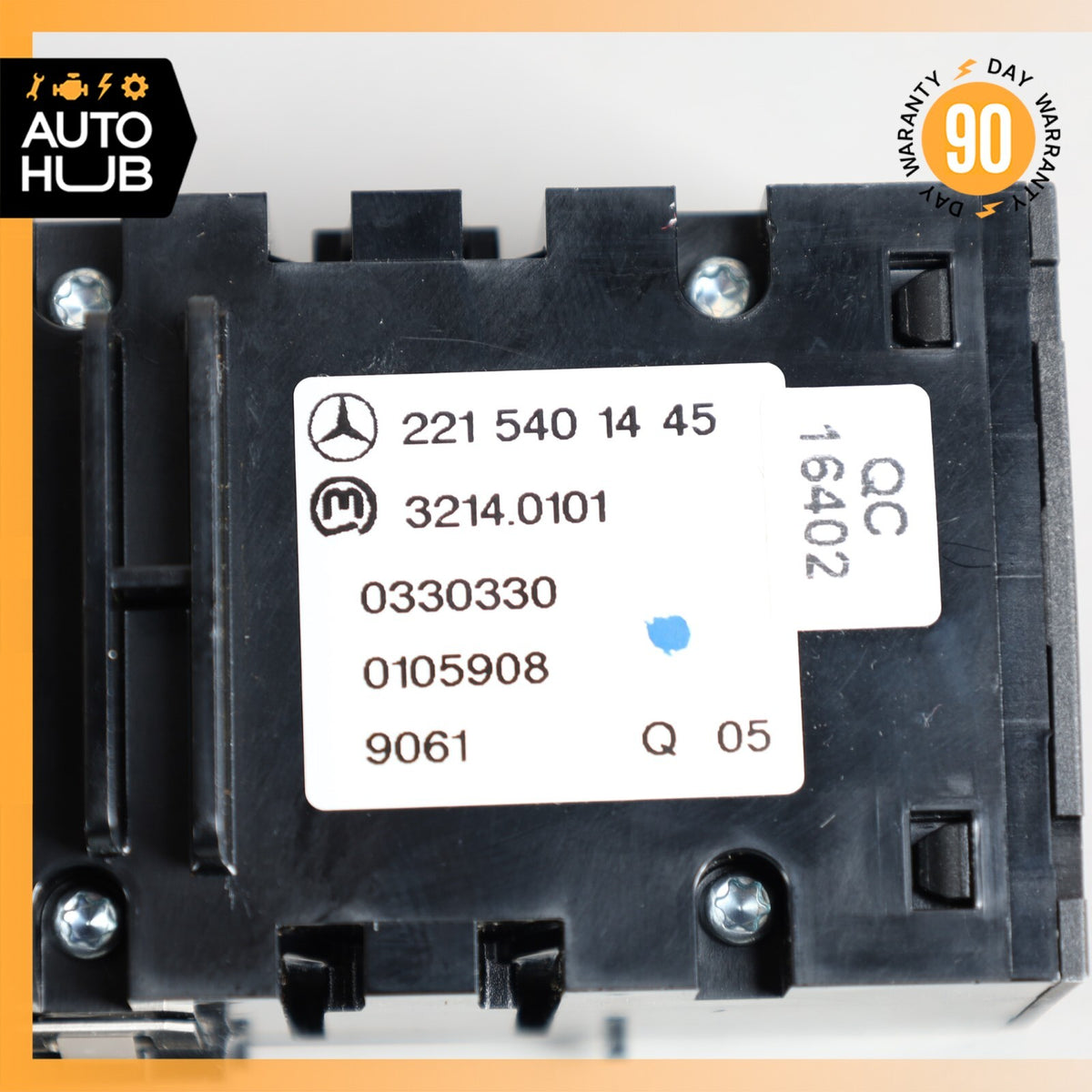 07-14 Mercedes W221 S63 CL550 Electronic Parking Button Switch 2215401445 OEM - photo 7