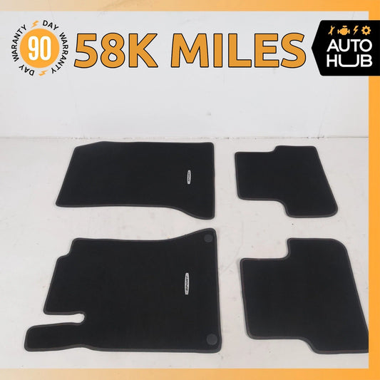 14-19 Mercedes W117 CLA45 AMG Front & Rear Floor Mat Carpet Cover Set OEM 58k - photo 1