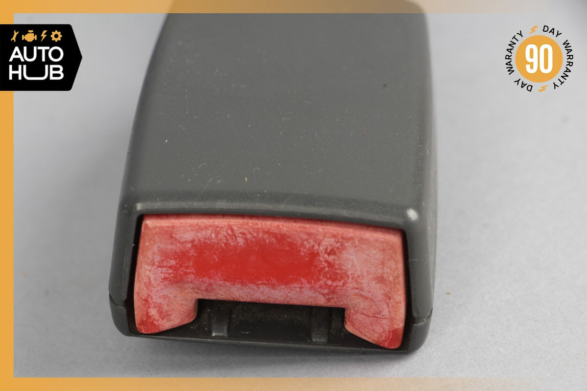 03-06 Mercedes R230 SL500 SL55 Front Left or Right Seat Belt Buckle Charcoal OEM - photo 2