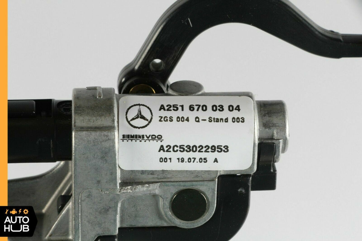 06-13 Mercedes W251 R350 R500 Rear Left Side Quarter Window Motor 2518201942 OEM - photo 12