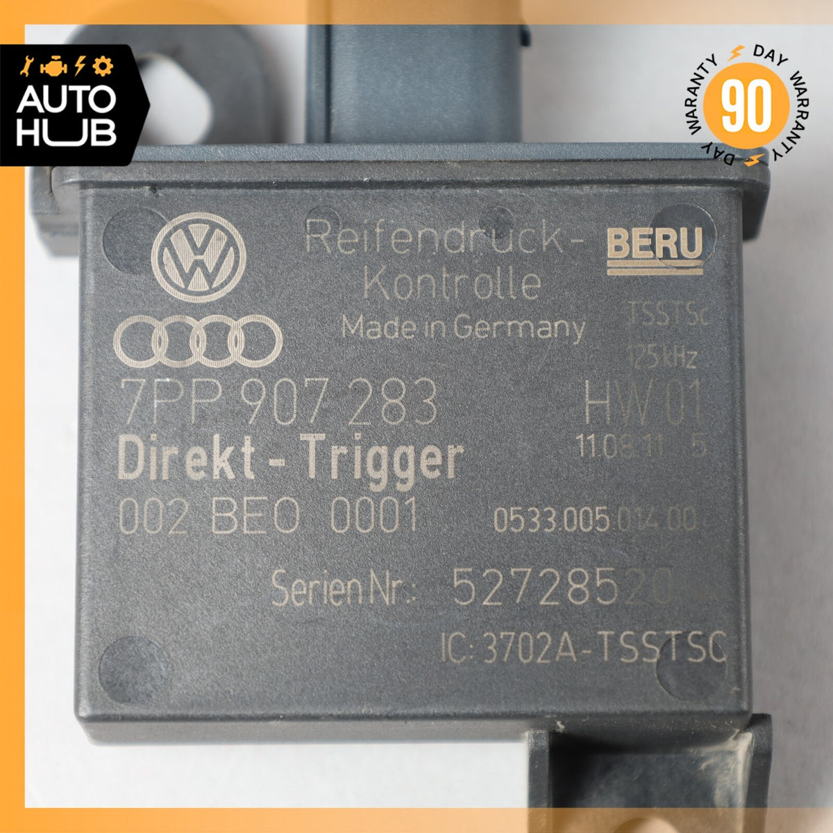 11-18 Porsche Cayenne 958 S Tire Pressure Monitoring System TPMS Receiver OEM - photo 7
