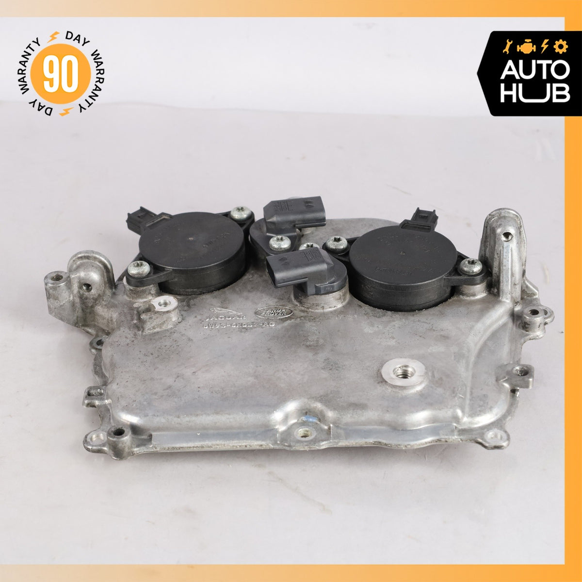 10-23 Range Rover Sport L494 XK F-Type Left Side Engine Timing Chain Cover OEM - photo 2