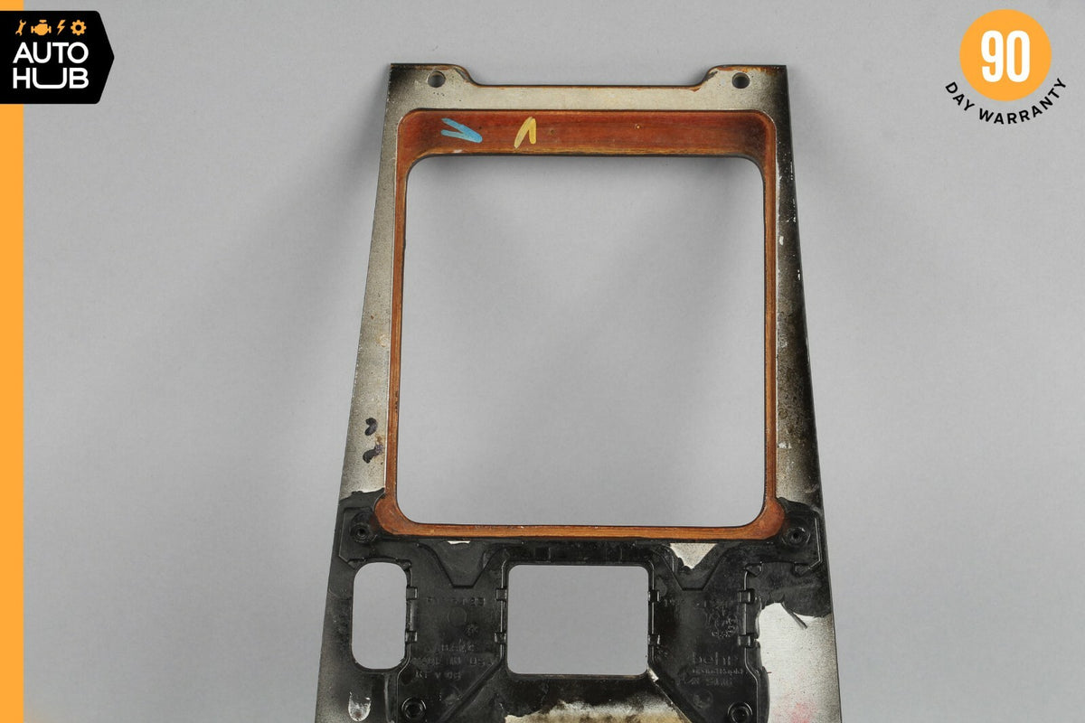 02-05 Mercedes W163 ML500 Center Console Shifter Trim Bezel Wood OEM - photo 10