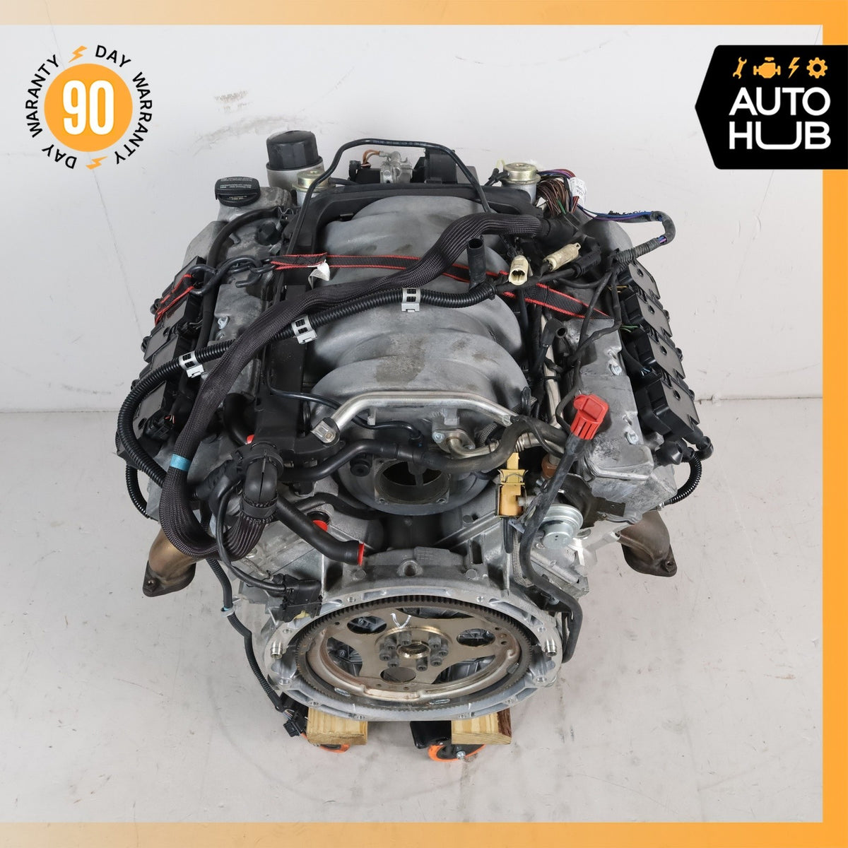 99-06 Mercedes R230 SL500 CLK500 Engine Motor Assembly 5.0 V8 M113 113.963 OEM - photo 6