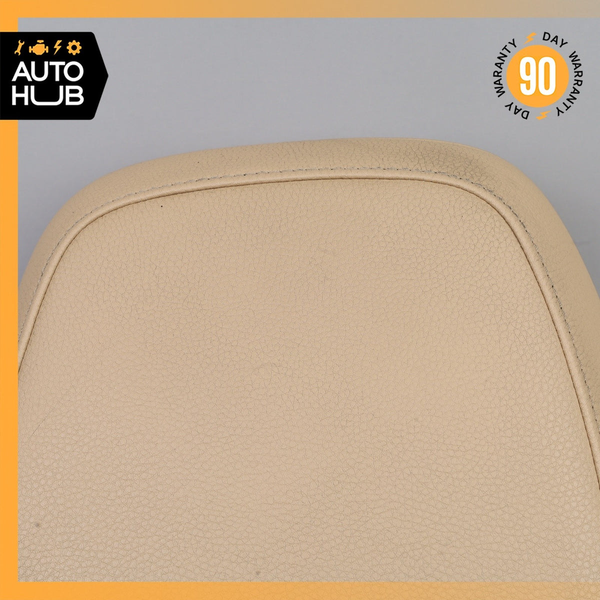 11-14 Porsche Cayenne 958 Hybrid S Front Left Side Headrest Head Rest Beige OEM - photo 14