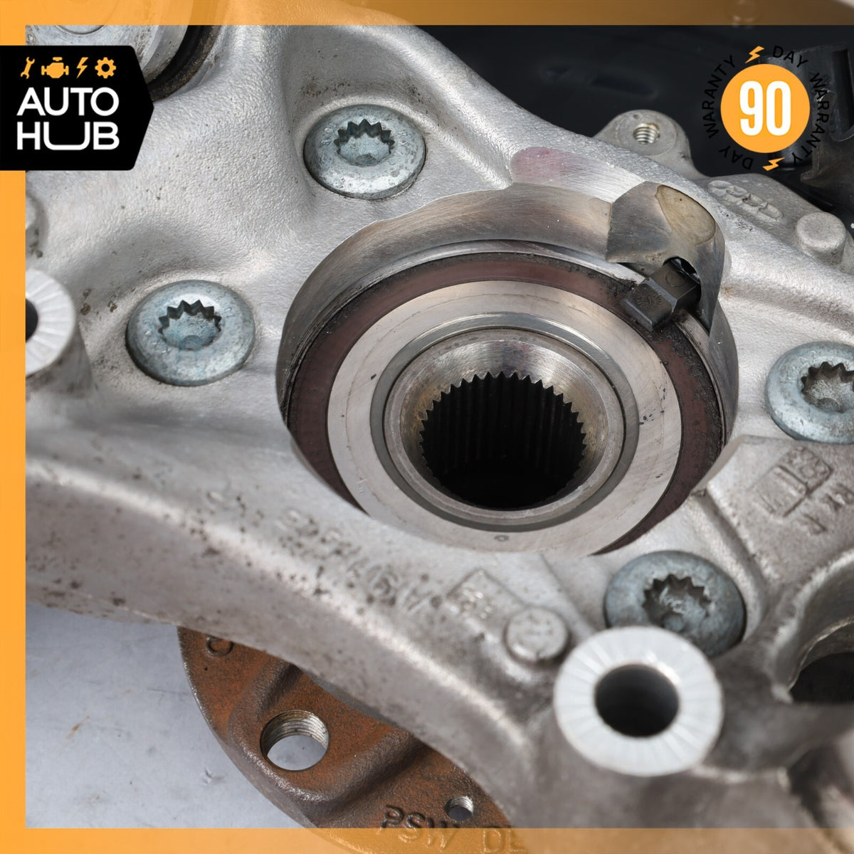 03-13 Bentley Continental GT Rear Right Side Spindle Knuckle Hub OEM 36k - photo 17