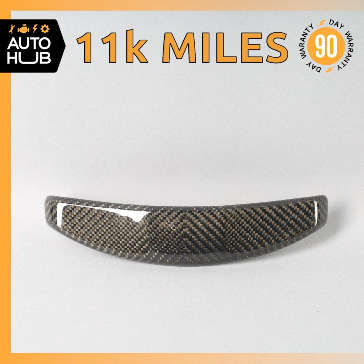 20-22 KARMA Revero GT GTS Rear Center Console Carbon Panel Trim Carbon OEM 11k - photo 1