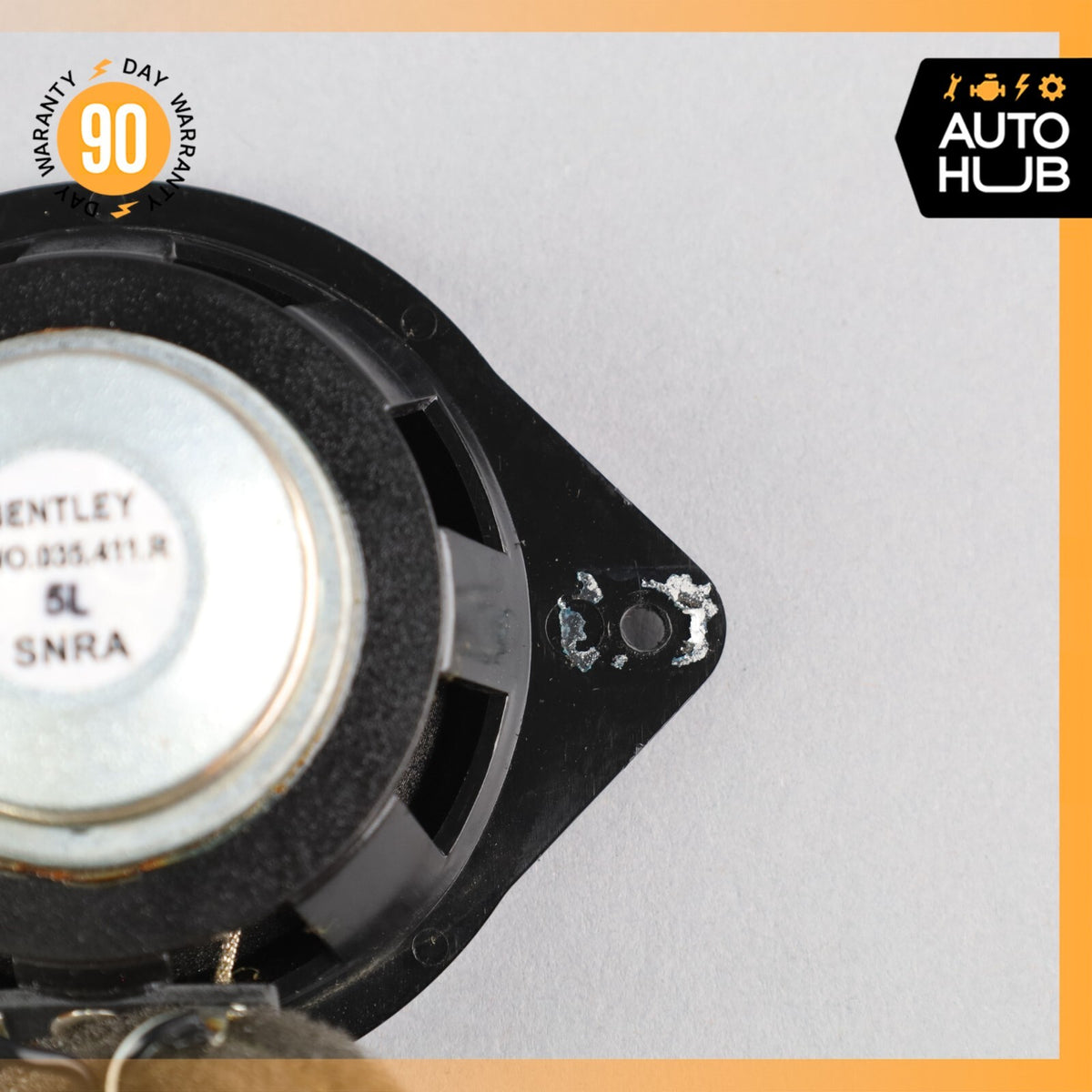 2006 Bentley Continental Flying Spur Rear Side Mid Range Sound Speaker OEM 53k - photo 16
