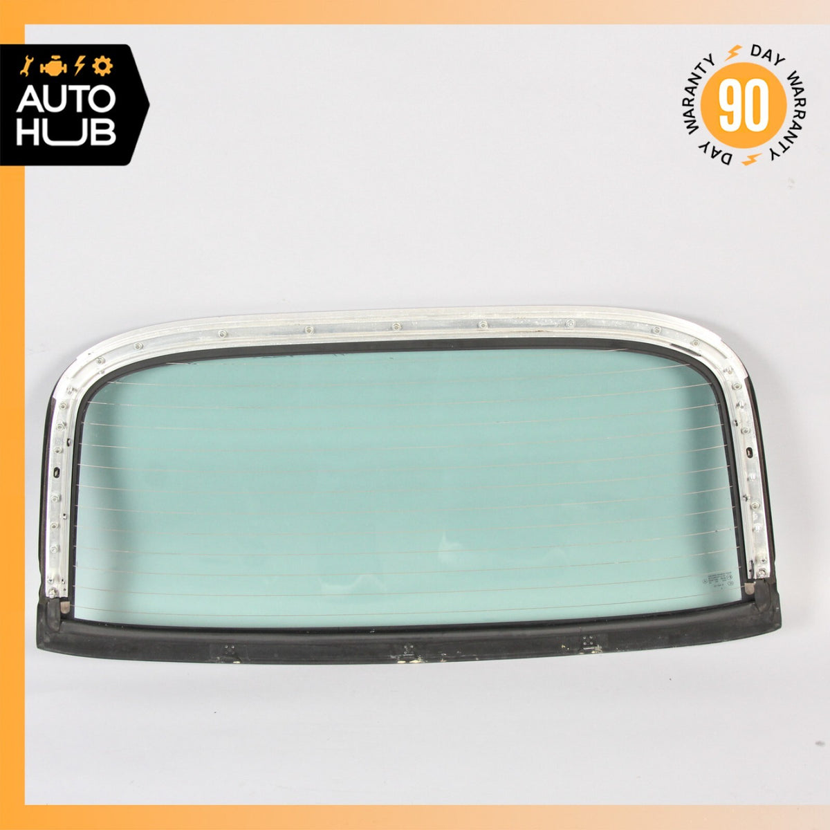 03-09 Mercedes W209 CLK550 CLK350 CLK320 Convertible Soft Top Rear Glass OEM - photo 8