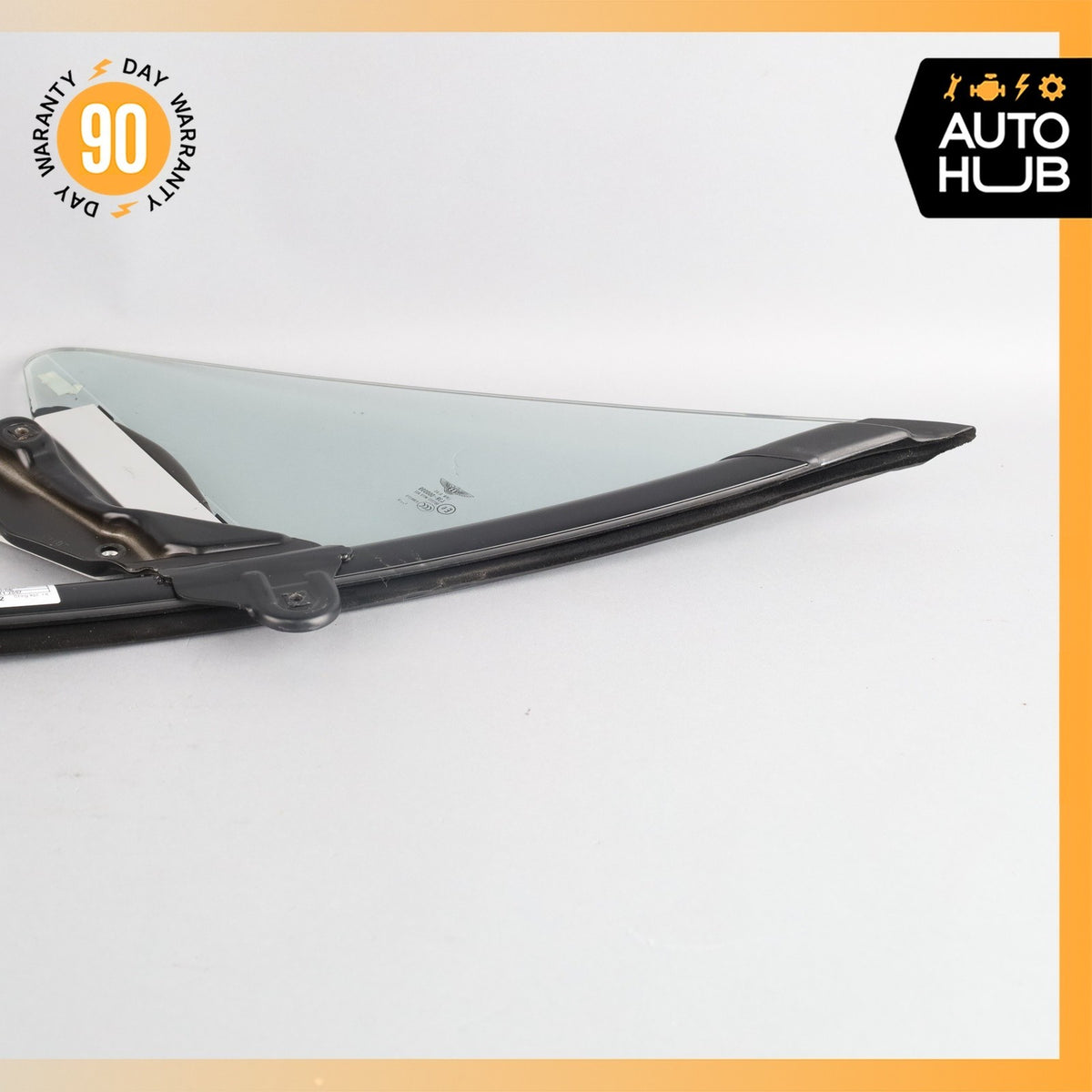 07-18 Bentley Continental GTC Front Right Side Door Vent Window Glass OEM - photo 20
