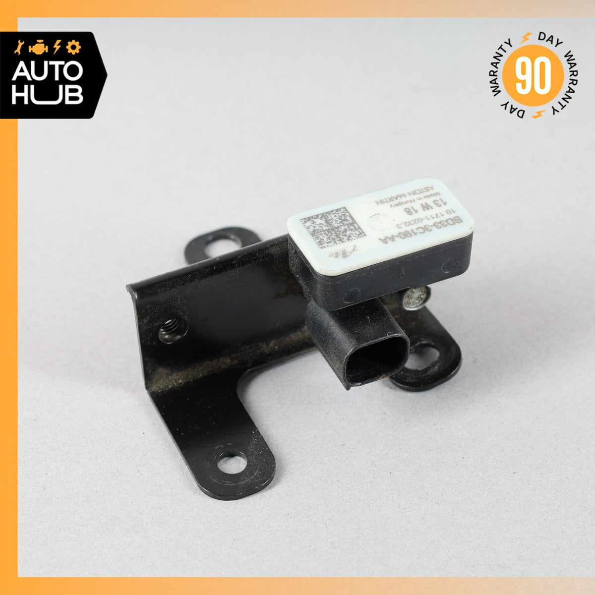 Aston Martin DB9 Accelerometer Body Sensor w/ Bracket BD333C190AA OEM 22k - photo 2