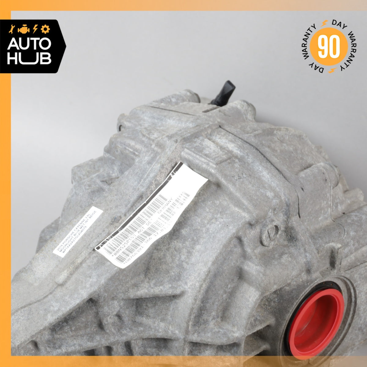 11-18 Porsche Cayenne 958 3.6L VR6 Rear Differential Diff Axle Carrier OEM 80k - photo 4