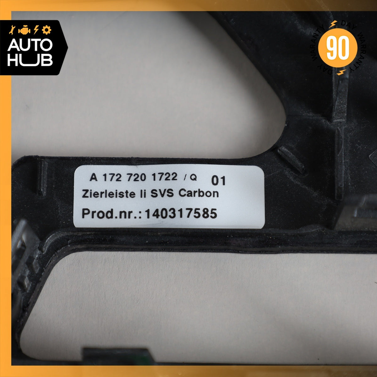12-16 Mercedes R172 SLK350 Center Console Door Panel Trim Set Carbon OEM 74k - photo 18