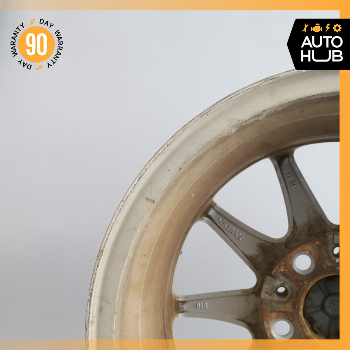 BMW E88 128i 135i 7 x 16 16" Style 360 Wheel Rim Silver 36116795207 OEM - photo 9