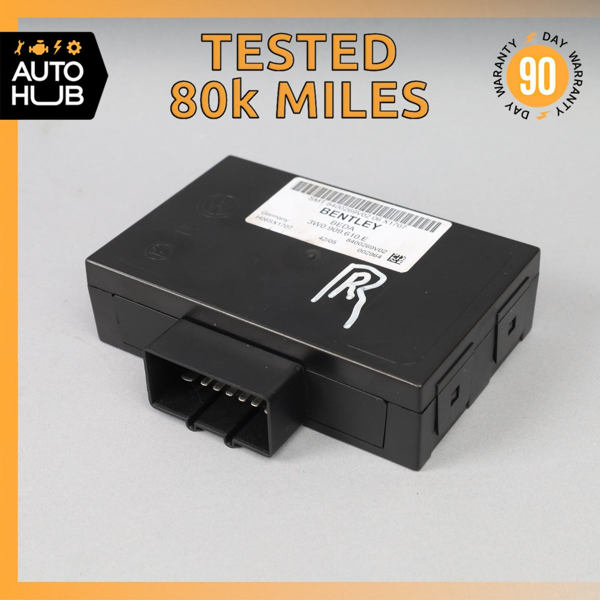 Bentley Continental Flying Spur Trunk Lid Lock Release Control Module OEM 80k - photo 1