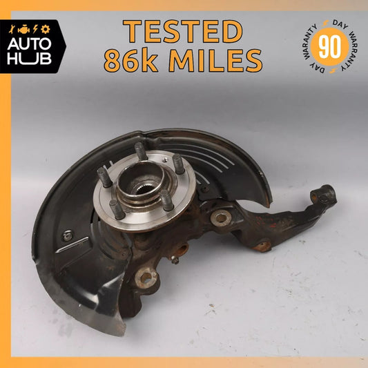 14-16 Land Rover LR4 HSE Front Left Side Spindle Knuckle Hub AH223K186AC OEM 86k - photo 1