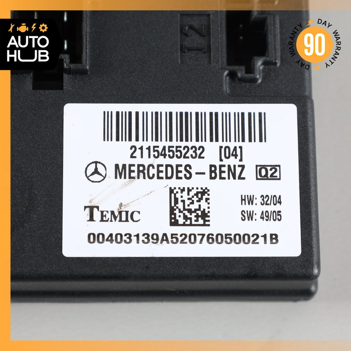 03-11 Mercedes W219 CLS550 E320 Body Control Module Unit BCM 2115455232 OEM - photo 7