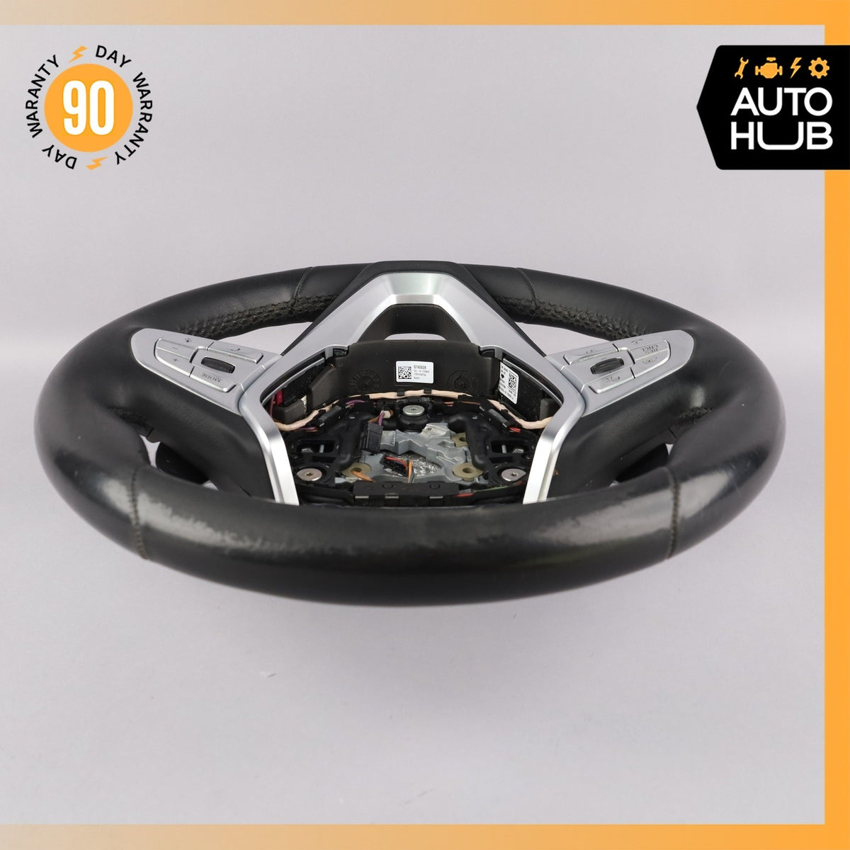 16-22 BMW G12 740i 840i 540i M Sport Steering Wheel Black 32306871736 OEM - photo 7