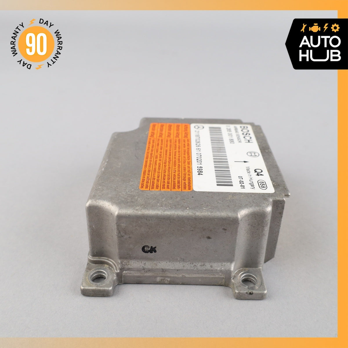 Mercedes W211 E320 E55 AMG Airbag Air Bag Sensor SRS Control Module OEM - photo 5