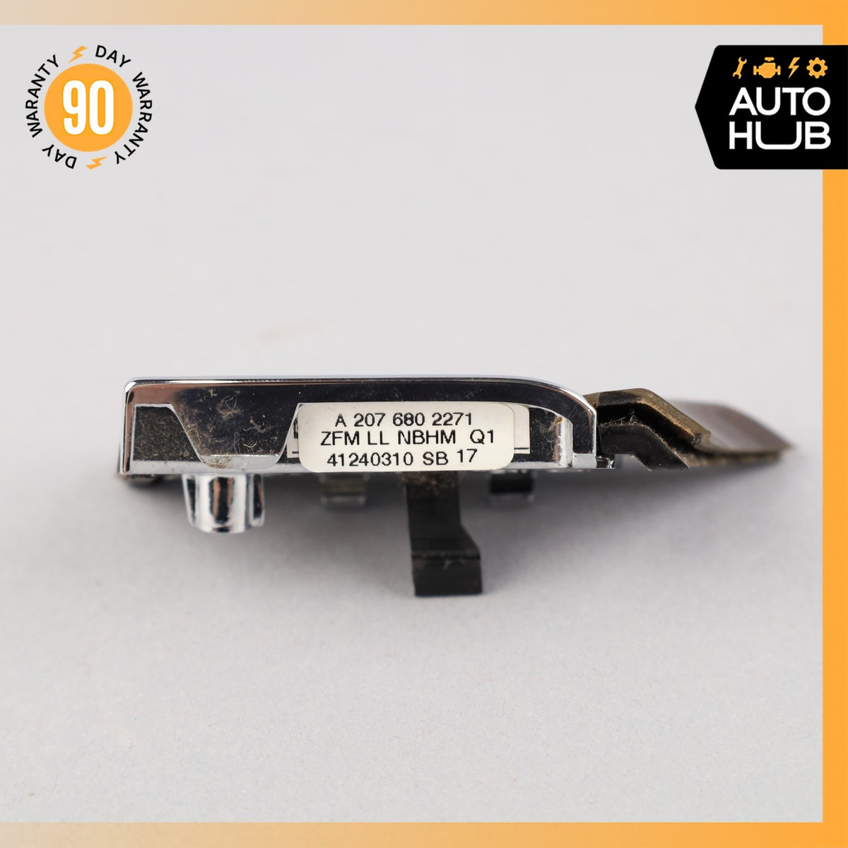 10-13 Mercedes W207 E550 Dashboard Panel Left Trim Wood 2076802271 OEM - photo 7