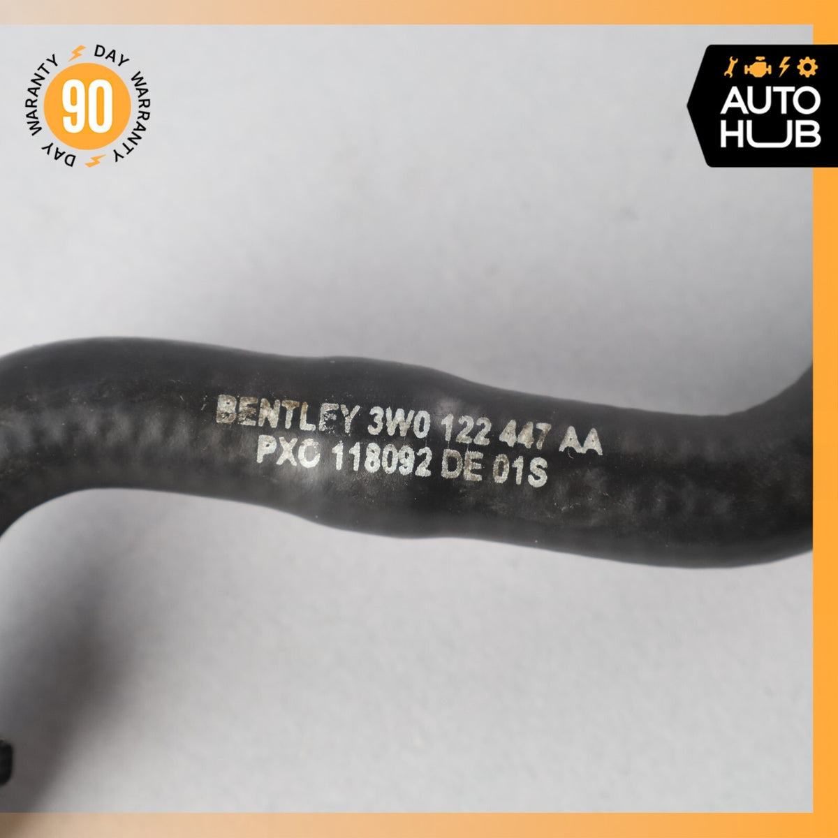 Bentley Continental GTC Engine Motor Cooling Hose Pipe 3W0122447AA OEM - photo 10