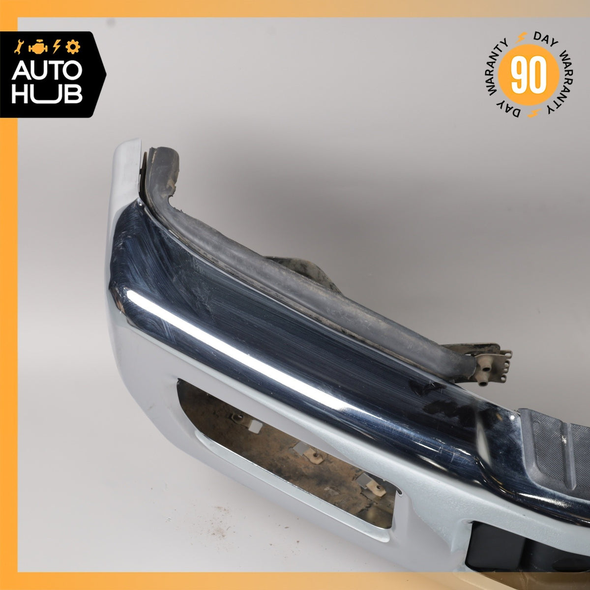 17-19 Ford F250 F350 F550 Front Bumper Cover Assembly Chrome OEM - photo 10