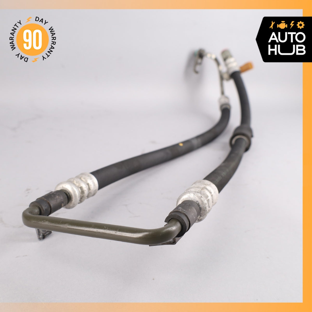 06-17 Aston Martin V8 Vantage Power Steering High Pressure Line Hose OEM 26k - photo 13