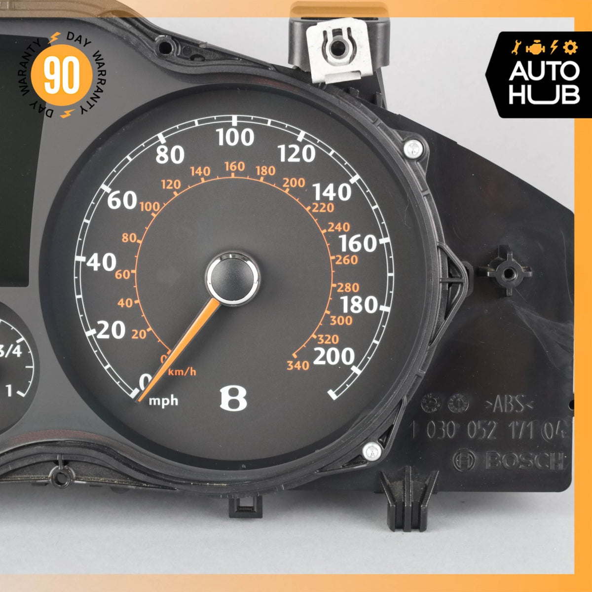 12-13 Bentley Continental Flying Spur Instrument Cluster Speedometer OEM 103k - photo 8