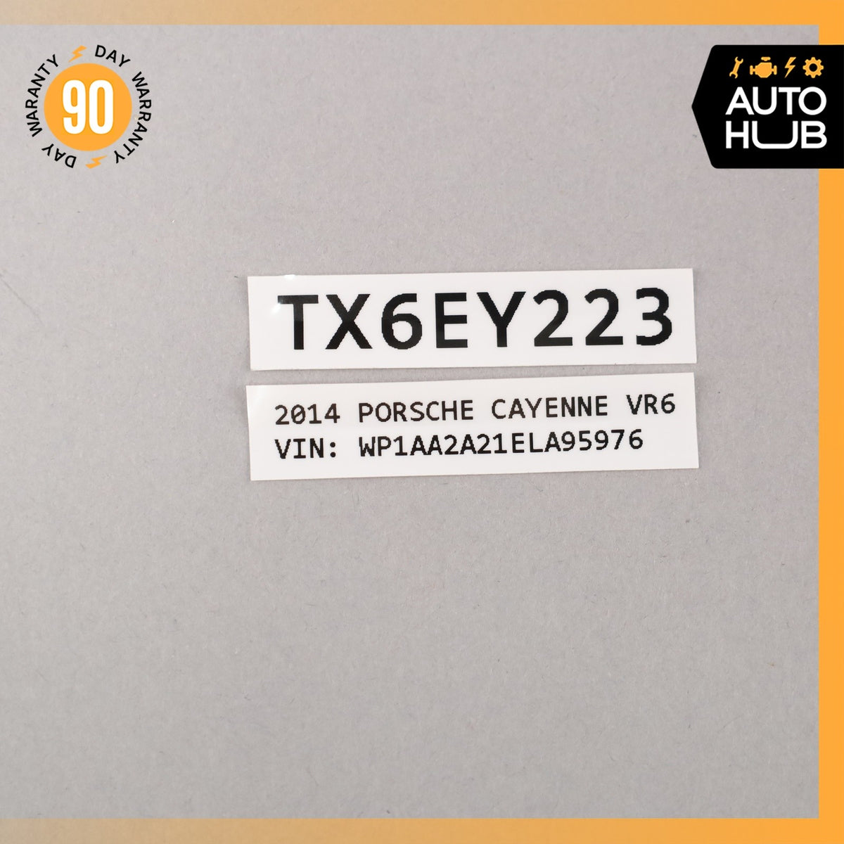 11-18 Porsche Cayenne 958 Electronic Parking Button Switch 7P5827225 OEM - photo 11