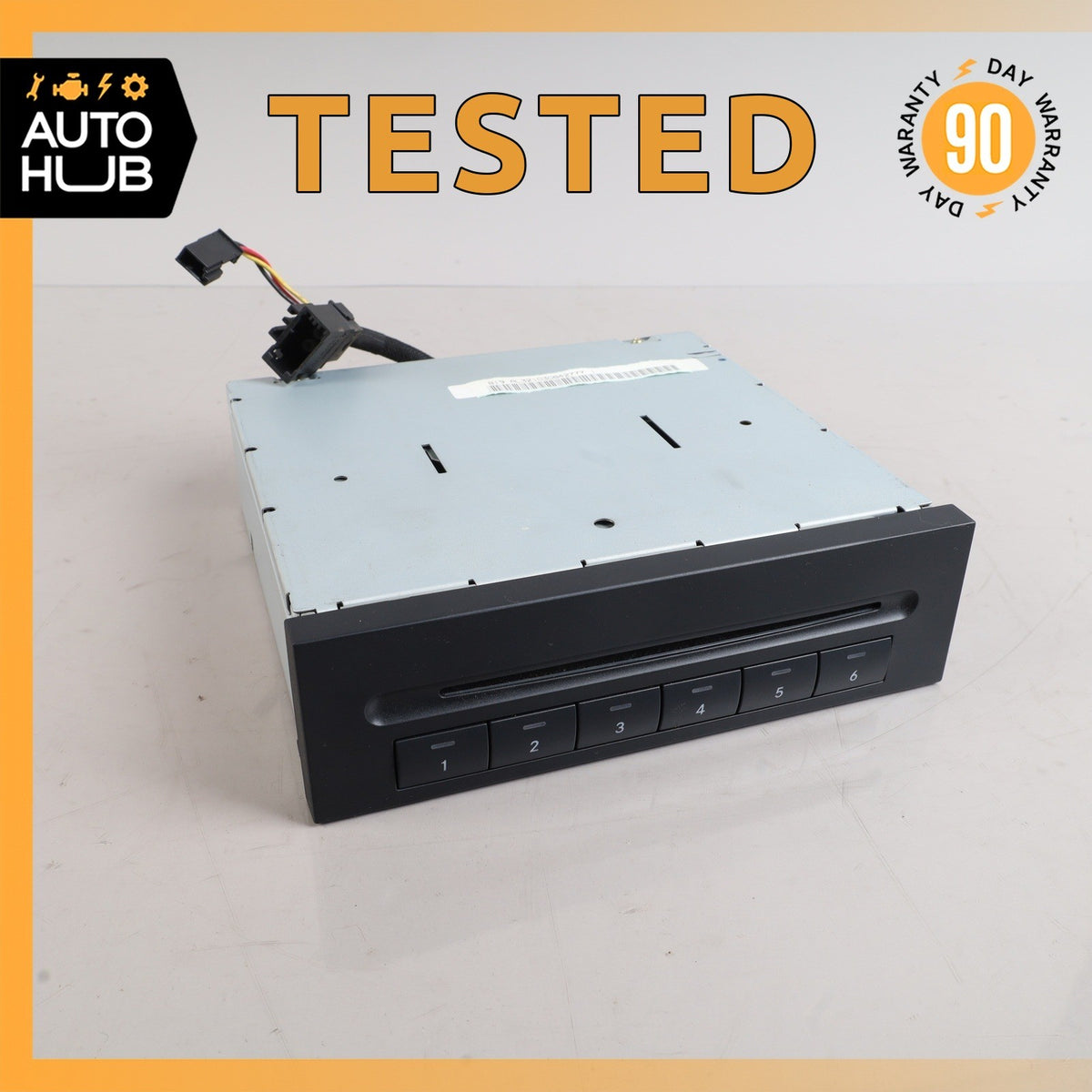 03-12 Mercedes W211 E320 GL550 CLS500 6 Disk CD Changer Player 2118275542 OEM - photo 1