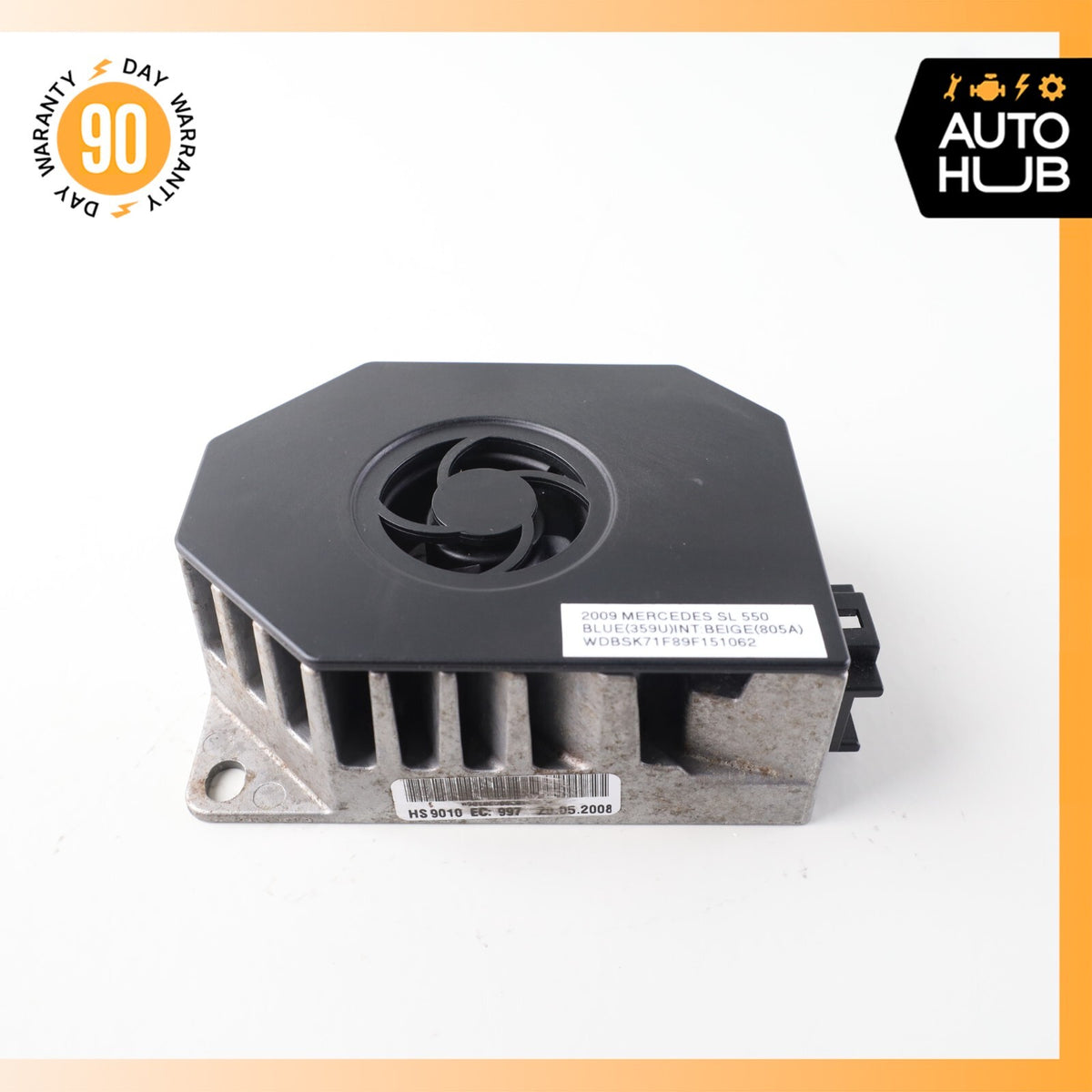 08-18 Mercedes R230 SL550 R350 Subwoofer Amp Amplifier Harman Becker OEM - photo 4