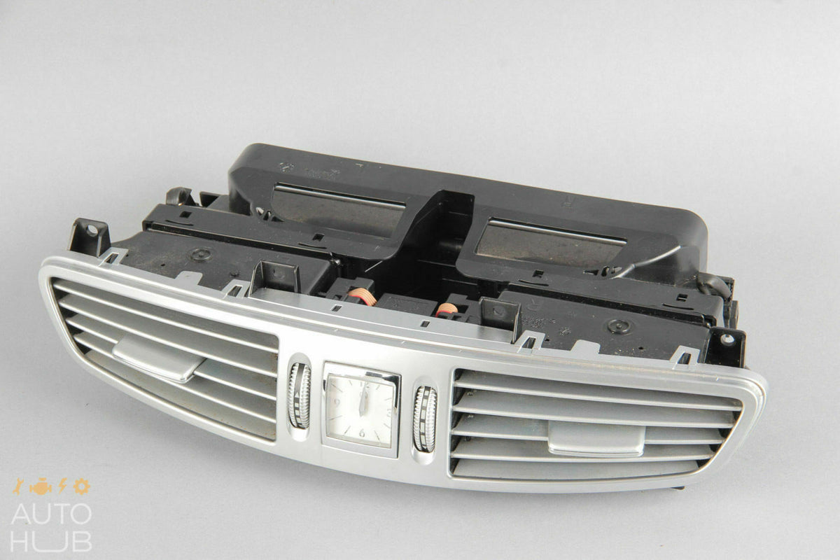 07-14 Mercedes W216 CL550 CL600 Dashboard Center A/C AC Air Vent w/ Clock OEM - photo 2
