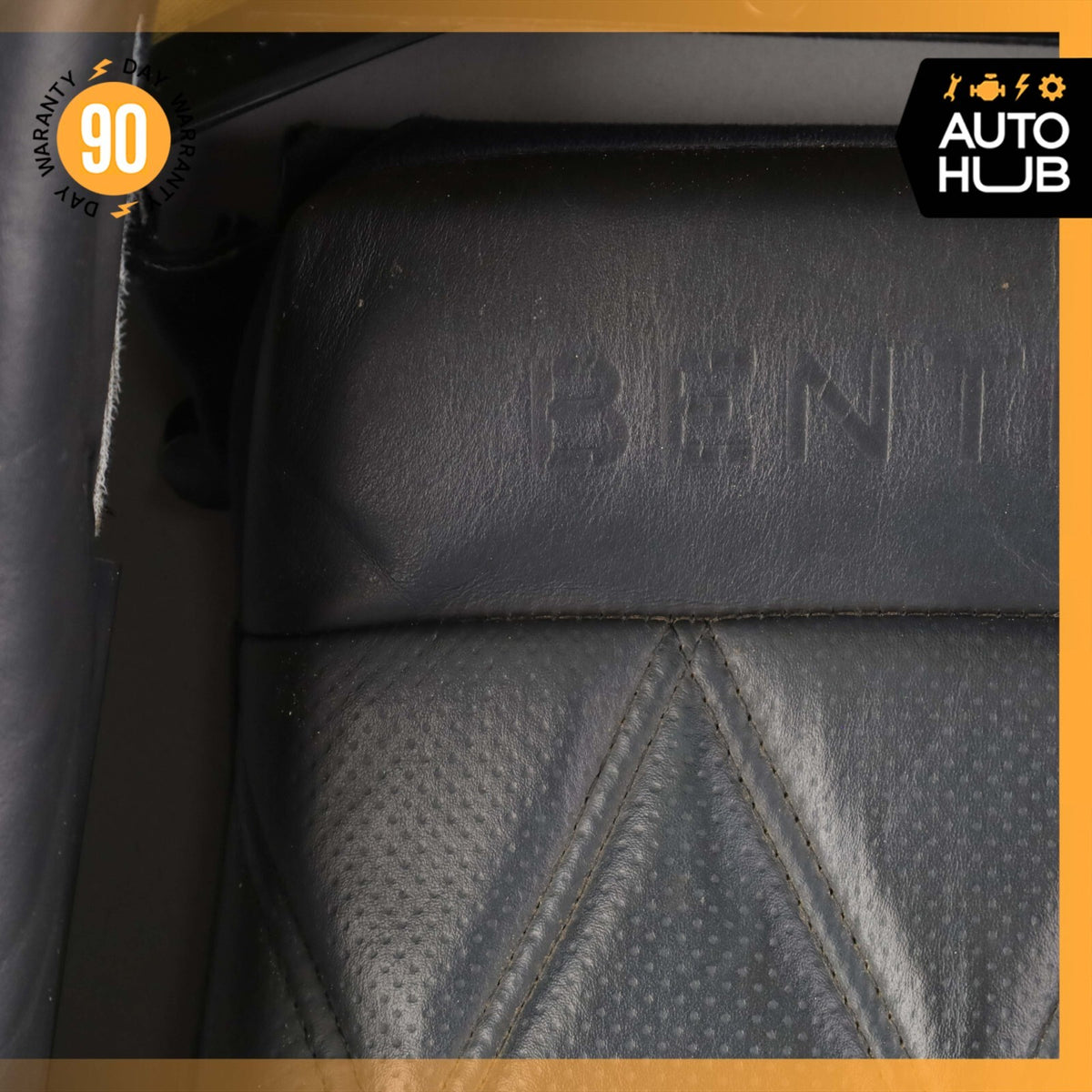 03-10 Bentley Continental GT Front Left Side Top Upper Seat Cushion OEM - photo 14