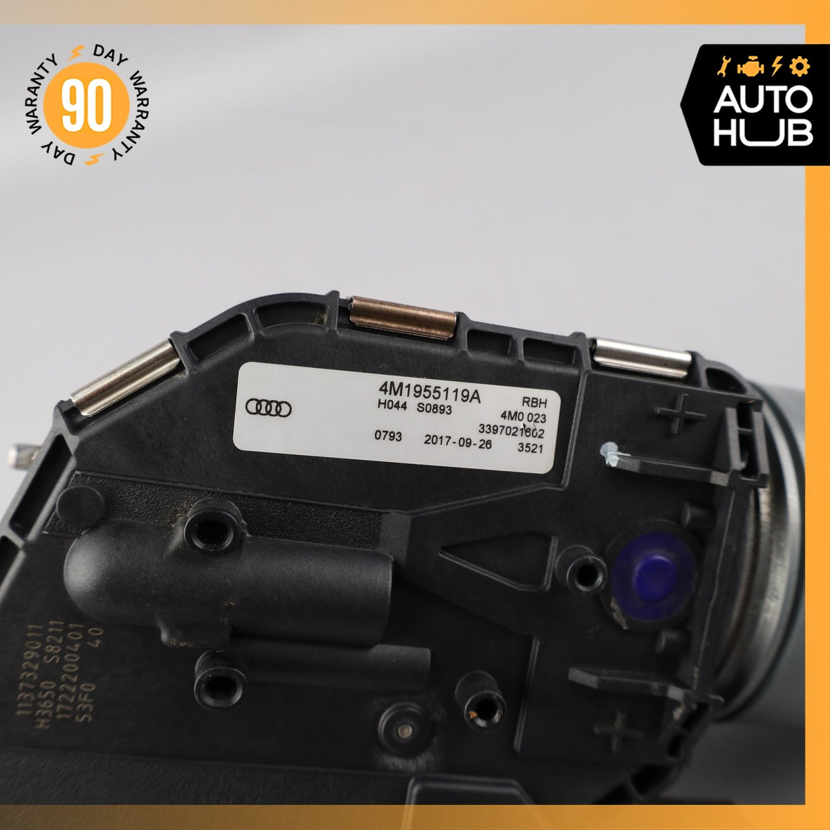Audi 4M Q7 Windshield Wiper Motor 4M1955023B OEM 87k - photo 10