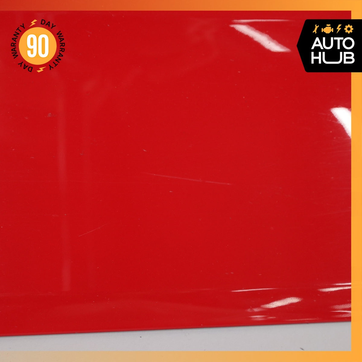 15-18 Porsche Macan 95B GTS Front Right Door Lower Body Molding Red OEM - photo 3